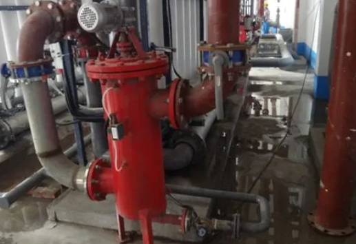 立式自清洗過濾器應用現場