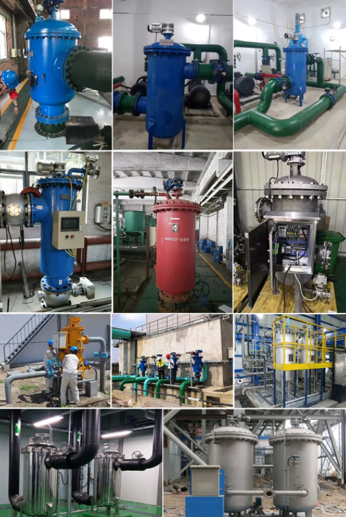 全自動反沖洗過濾器應用現場