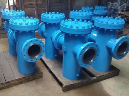 藍(lán)式管道過濾器設(shè)備 藍(lán)式管道過濾器設(shè)備