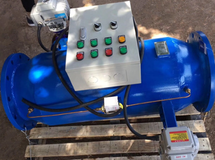 反沖洗過濾器應用現場 反沖洗過濾器應用現場