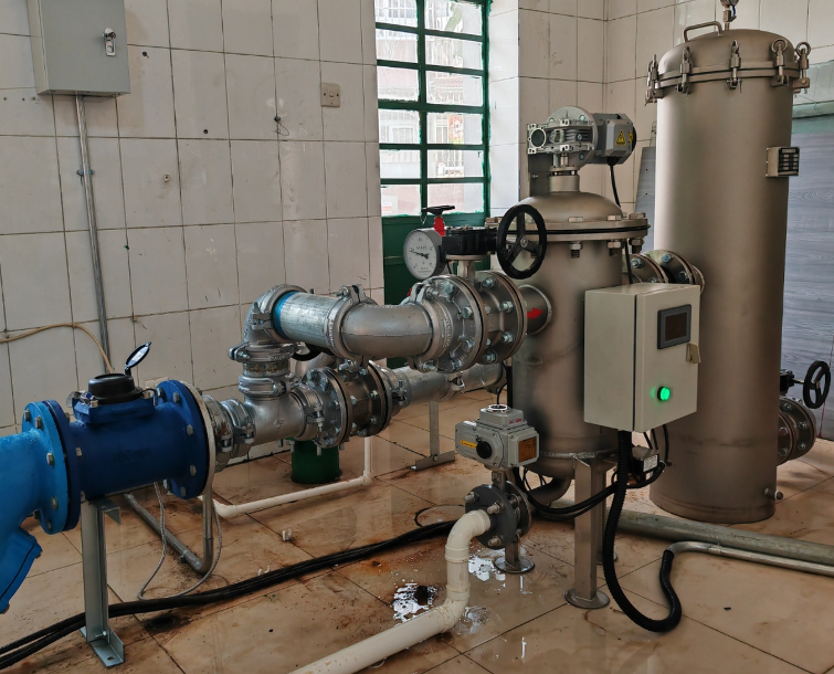 吸吮式自清洗過濾器應用現(xiàn)場